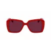 KARL LAGERFELD KL6140S531760 Damen-Sonnenbrille Havana Acetat Braun Polycarbonat 53mm