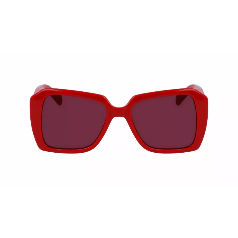 KARL LAGERFELD KL6140S531760 Damen-Sonnenbrille Havana Acetat Braun Polycarbonat 53mm