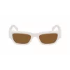 KARL LAGERFELD KL6141S522110 Damen-Sonnenbrille - Schwarzer Rahmen, grau verlaufende Gläser, 52/21/140 mm