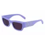 KARL LAGERFELD KL6141S522154 Damen Katzenaugen-Sonnenbrille - Schwarzer Acetatrahmen, grau verlaufende Gläser, 52 mm