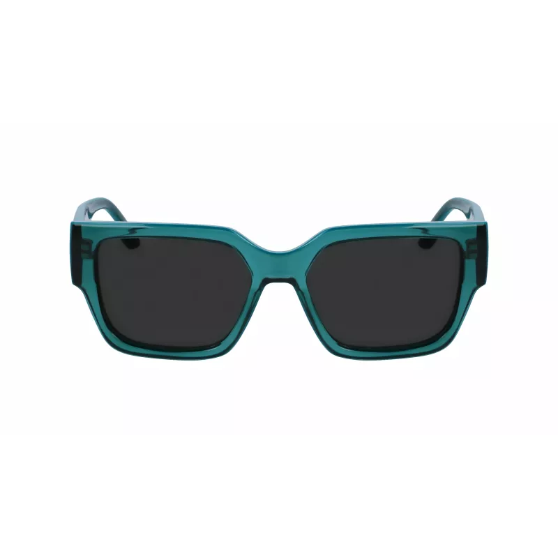 KARL LAGERFELD KL6142S-316 Unisex Rechteckige Sonnenbrille Havana 55mm
