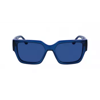 KARL LAGERFELD KL6142S-423 Unisex Sonnenbrille Blue Havana Grau Blau 55mm