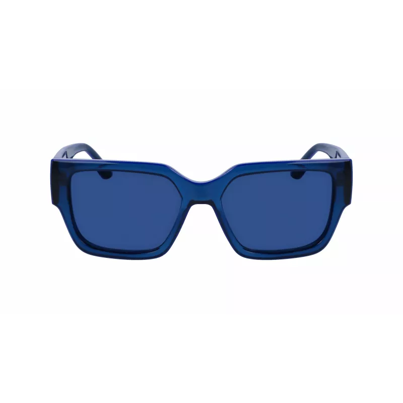 KARL LAGERFELD KL6142S-423 Unisex Sonnenbrille Blue Havana Grau Blau 55mm