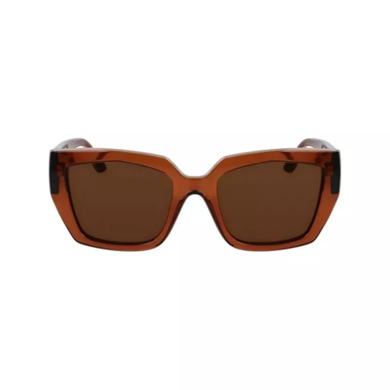 KARL LAGERFELD KL6143S-246 Damen-Sonnenbrille Havana Brown Tortoise Acetat-Fassung Braune Gradienten-Gläser 53mm