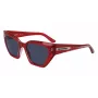 KARL LAGERFELD KL6145S-600 Damen Cat Eye Sonnenbrille Havana Braun Verlauf 54mm