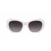 KARL LAGERFELD KL6146S-105 Damen Sonnenbrille Havana Acetat Quadratisches Gestell Braune Verlaufsgläser 54mm