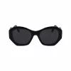 KARL LAGERFELD KL6146SN-1 Damen-Sonnenbrille - Eckiger Cat-Eye-Acetatrahmen - UV400-Schutz - 54 mm Glas