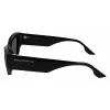 KARL LAGERFELD KL6160S Unisex-Sonnenbrille - Schwarzer Rahmen, graue Gläser - 54/17/140 mm
