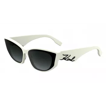 KARL LAGERFELD KL6162S-105 Damen-Sonnenbrille Havana Acetat Braun Verlauf 64mm