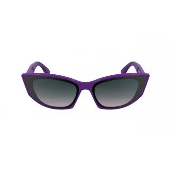 KARL LAGERFELD KL6162S-541 Damen-Sonnenbrille Havana Braun Verlauf 64mm