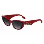 KARL LAGERFELD KL6162S-600 Damen Butterfly-Sonnenbrille - Rot/Burgunder Acetatrahmen, Verlaufsgläser Braun, 64/14/140 mm