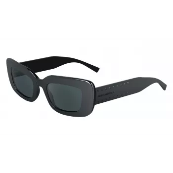 KARL LAGERFELD KL6164S-021 Damen-Sonnenbrille, eckige Form, 50 mm Acetatrahmen, UV400