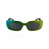 KARL LAGERFELD KL6164S-300 Damen eckige Sonnenbrille Havana Braun Gradient 50mm