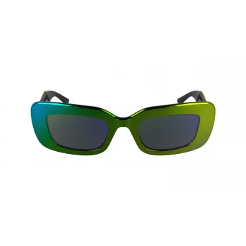 KARL LAGERFELD KL6164S-300 Damen eckige Sonnenbrille Havana Braun Gradient 50mm