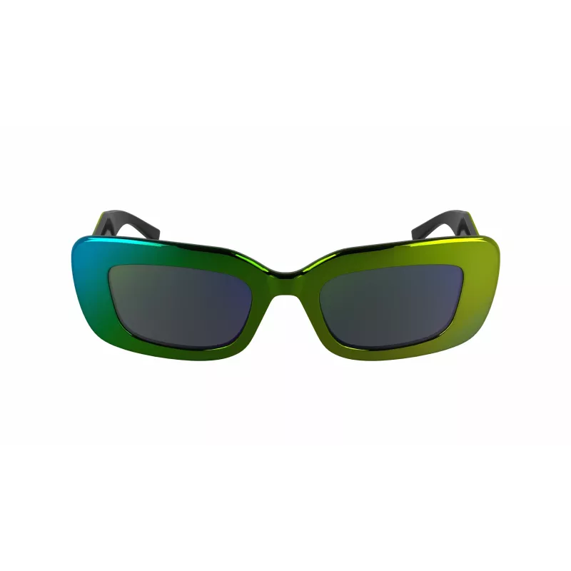 KARL LAGERFELD KL6164S-300 Damen eckige Sonnenbrille Havana Braun Gradient 50mm