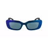 KARL LAGERFELD KL6164S-400 Damen Cat-Eye-Sonnenbrille Transparent Blau Grau Verlauf 50 mm
