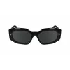 KARL LAGERFELD KL6167S-001 Damen-Sonnenbrille Schwarz Grau 53mm