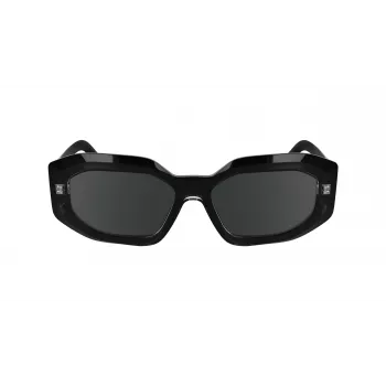 KARL LAGERFELD KL6167S-001 Damen-Sonnenbrille Schwarz Grau 53mm