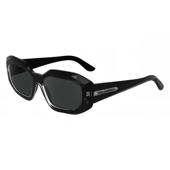 KARL LAGERFELD KL6167S-001 Damen-Sonnenbrille Schwarz Grau 53mm
