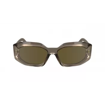 KARL LAGERFELD KL6167S-278 Damen Cat-Eye-Sonnenbrille Havana Braun Verlauf 53mm
