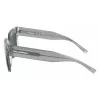 KARL LAGERFELD KL6181S551900 Damen Katzenaugen-Sonnenbrille Schwarz Grau Verlauf 55/19/140 mm