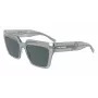 KARL LAGERFELD KL6181S551900 Damen Katzenaugen-Sonnenbrille Schwarz Grau Verlauf 55/19/140 mm