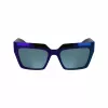 KARL LAGERFELD KL6181SN-400 Damen Cat-Eye-Sonnenbrille Blau Verlauf