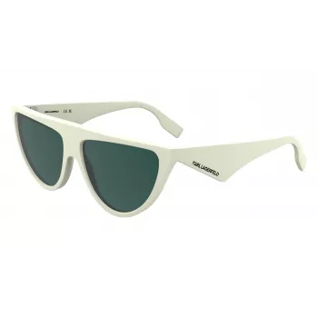 KARL LAGERFELD KL6185S591410 Damen Butterfly-Sonnenbrille Schwarz/Grau 59mm