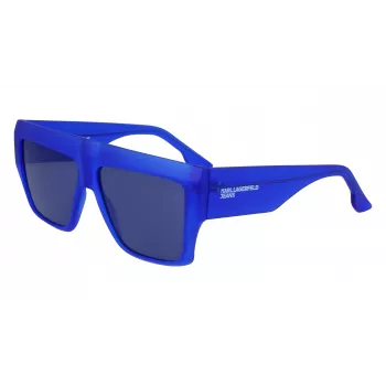 KARL LAGERFELD KLJ6148S-433 Unisex Sonnenbrille Havana Acetatrahmen Braune Verlaufsgläser 57mm