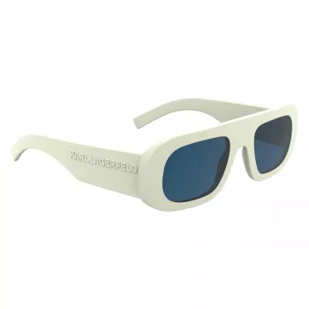 KARL LAGERFELD MAN KL6188S-105 Sonnenbrille - Glänzend Schwarz, Graue Gläser, 52/22/145 mm