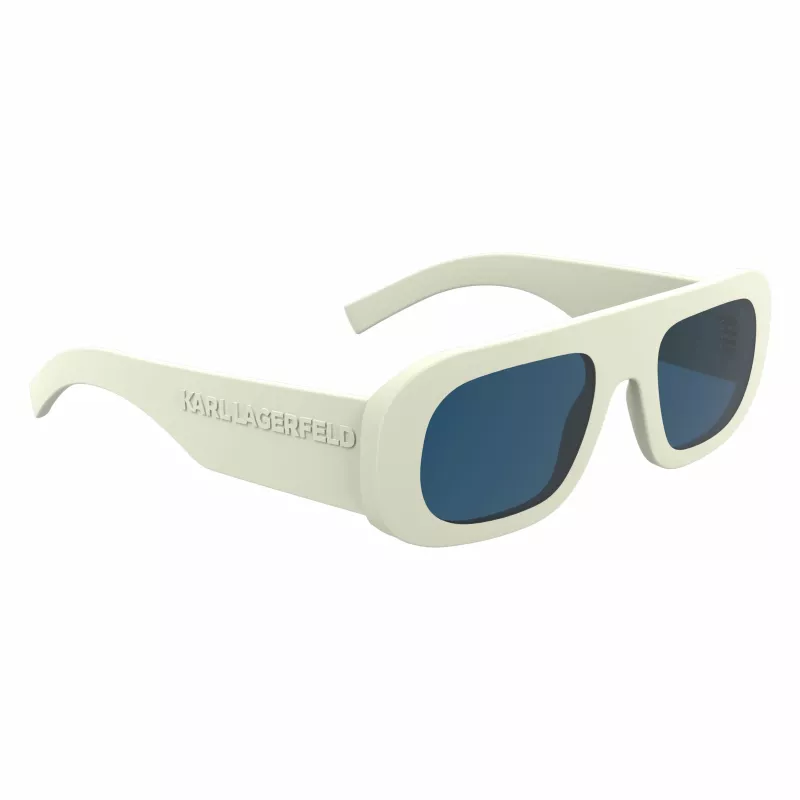 KARL LAGERFELD MAN KL6188S-105 Sonnenbrille - Glänzend Schwarz, Graue Gläser, 52/22/145 mm