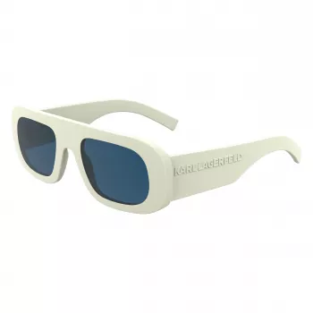KARL LAGERFELD MAN KL6188S-105 Sonnenbrille - Glänzend Schwarz, Graue Gläser, 52/22/145 mm