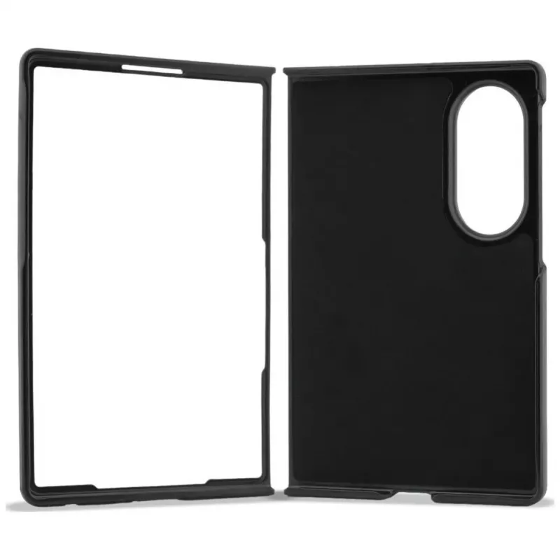 Karl Lagerfeld PU Saffiano Karl and Choupette Hülle für Samsung Galaxy Z Fold8 Schwarz