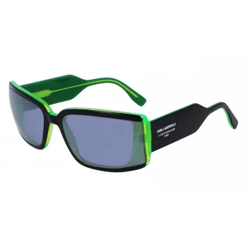 KARL LAGERFELD Unisex KL6106S-11 Sonnenbrille (Glas/Steg/Bügel) 64/19/135 mm