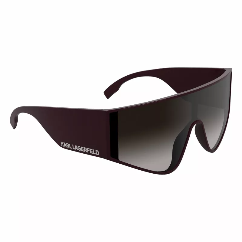 Karl Lagerfeld Unisex Square Sonnenbrille KL6209S-601 Schwarz/Grau 65-19-140