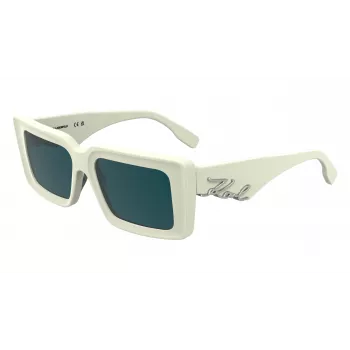 KARL LAGERFELD Damen-Sonnenbrille KL6180S-105 Havana Acetat Braun Verlauf 53mm