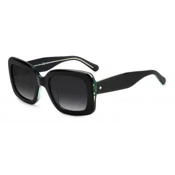 KATE SPADE Bellamy Damen-Sonnenbrille - Dark Havana Gestell, Brown Gradient Gläser - 52mm