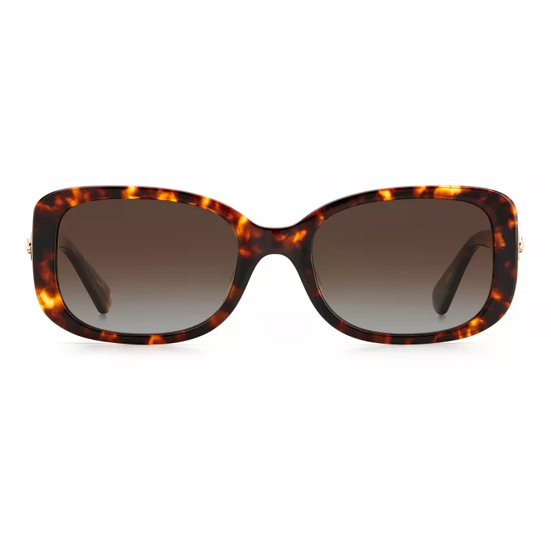 KATE SPADE Dionna Damen-Sonnenbrille S06JF2L Havana Acetat Braun Verlauf 52mm