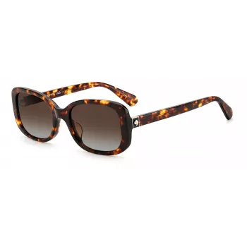 KATE SPADE Dionna Damen-Sonnenbrille S06JF2L Havana Acetat Braun Verlauf 52mm