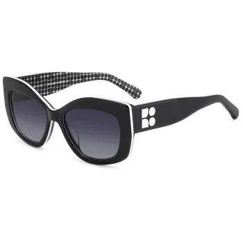 Kate Spade Frida Damen Butterfly-Sonnenbrille - Schwarz (54/17/140 mm)