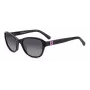 Kate Spade Golda GOLDA-G-S-807 Damen-Sonnenbrille - Cat-Eye-Acetatrahmen, braune Verlaufsgläser, 56 mm