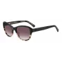 KATE SPADE Golda Damen-Sonnenbrille - Eckiger Acetatrahmen - Braune Verlaufsgläser - 56/20/135 mm