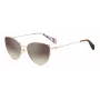 Kate Spade Hailey Damen-Sonnenbrille Havana Brown Gradient 55mm