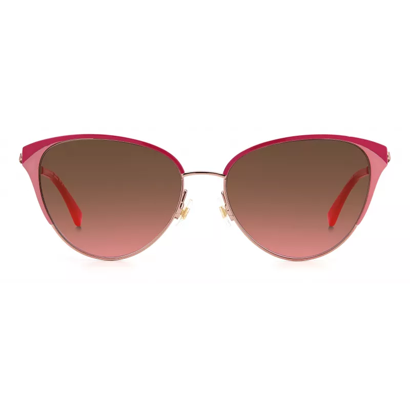 Kate Spade IANNA/G/S Damen-Sonnenbrille - Schwarzer Rahmen, graue Gläser, 56/17/140 mm