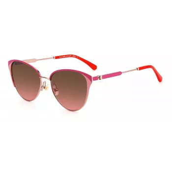 Kate Spade IANNA/G/S Damen-Sonnenbrille - Schwarzer Rahmen, graue Gläser, 56/17/140 mm