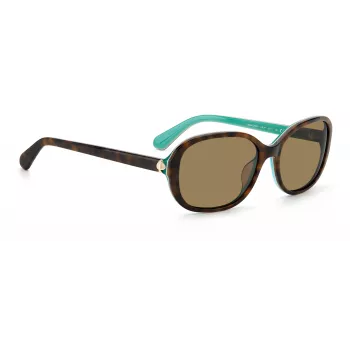 Kate Spade Izabella GSFZL Damen-Sonnenbrille - Acetatrahmen, UV400-Schutz, 55 mm Gläser