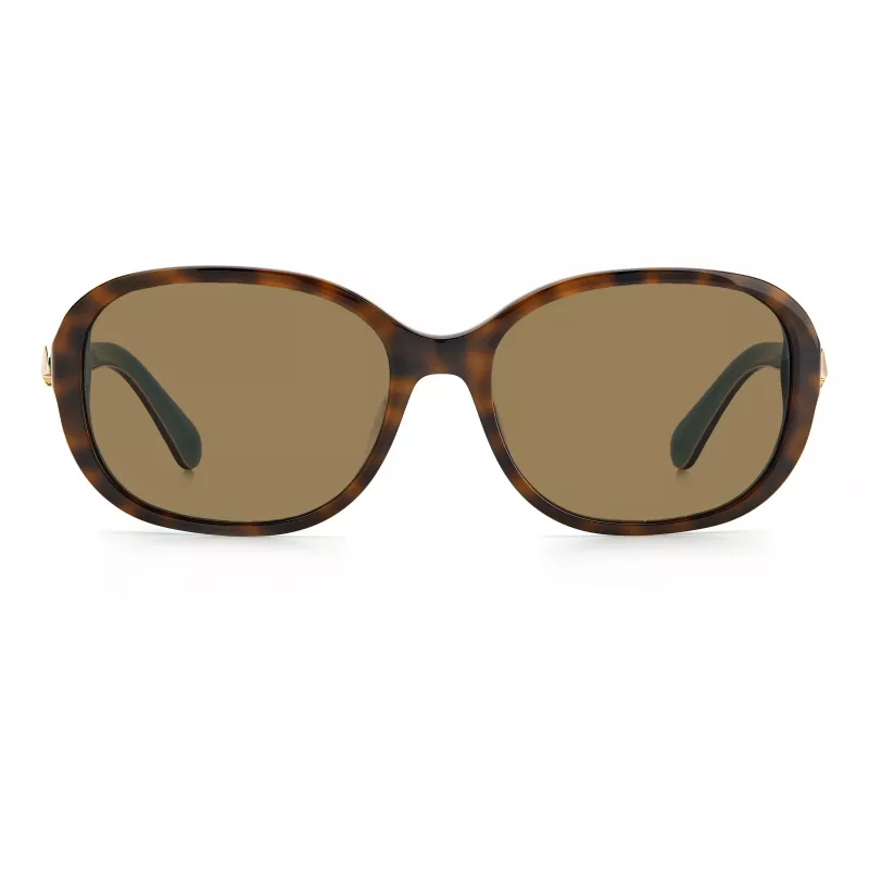 Kate Spade Izabella GSFZL Damen-Sonnenbrille - Acetatrahmen, UV400-Schutz, 55 mm Gläser