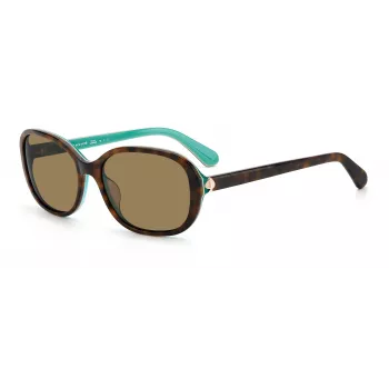 Kate Spade Izabella GSFZL Damen-Sonnenbrille - Acetatrahmen, UV400-Schutz, 55 mm Gläser