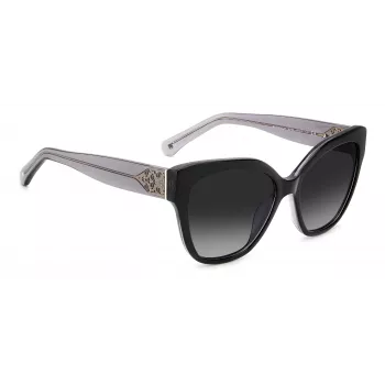 Kate Spade Savannah GS807F Damen-Sonnenbrille - Dunkel-Havanna Acetatrahmen mit braunen Gradientengläsern 57/17/140 mm