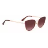 Kate Spade Staci Cat Eye Sonnenbrille Havana Braun Verlauf 56mm